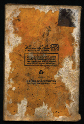 Journal Back Cover