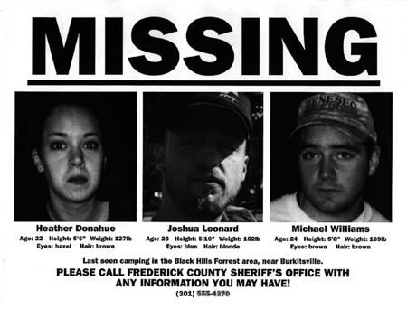 Missing persons flyer