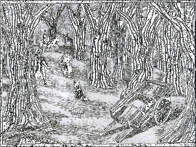 Elly Kedward woodcut